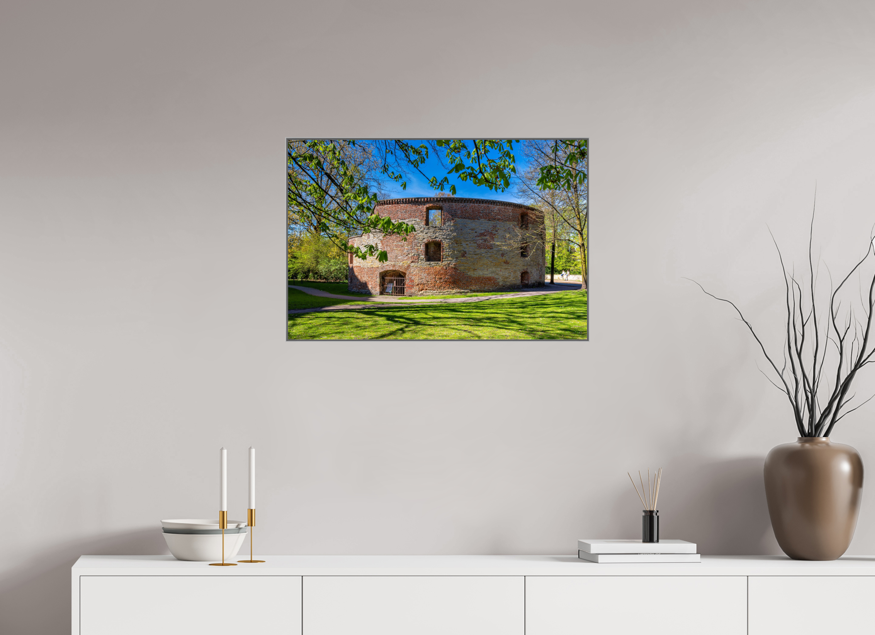75 x 50 cm, Alurahmen 25mm Zwinger