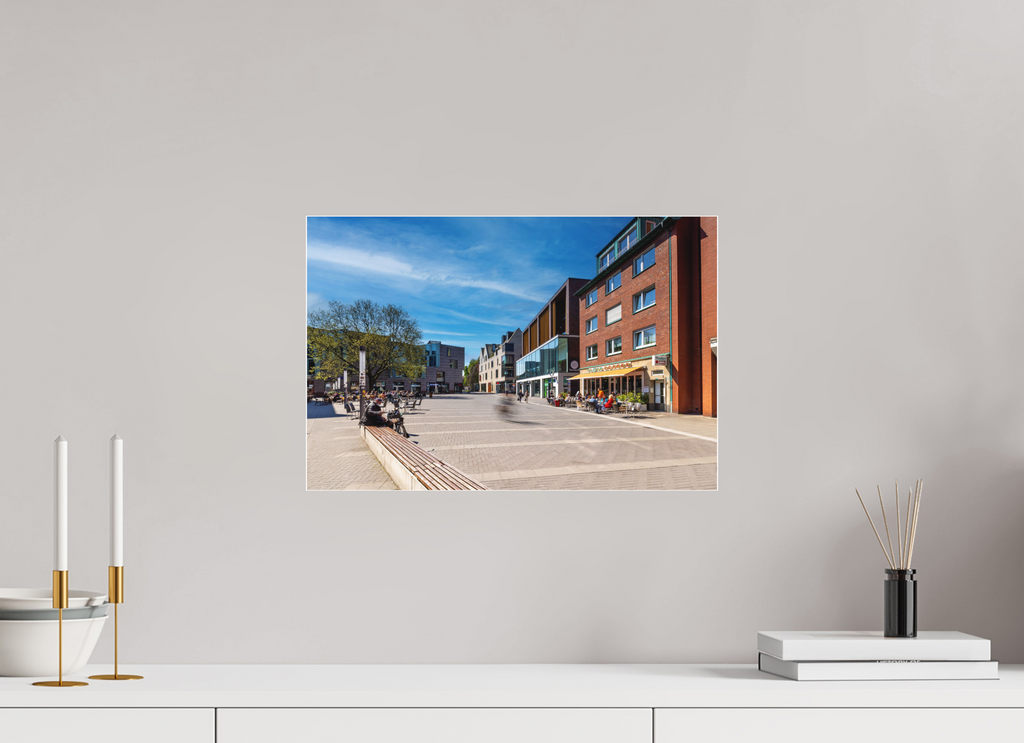 45 x 30 cm, Acrylglas Fine Art Pigmentdruck Stubengasse - Innenstadt