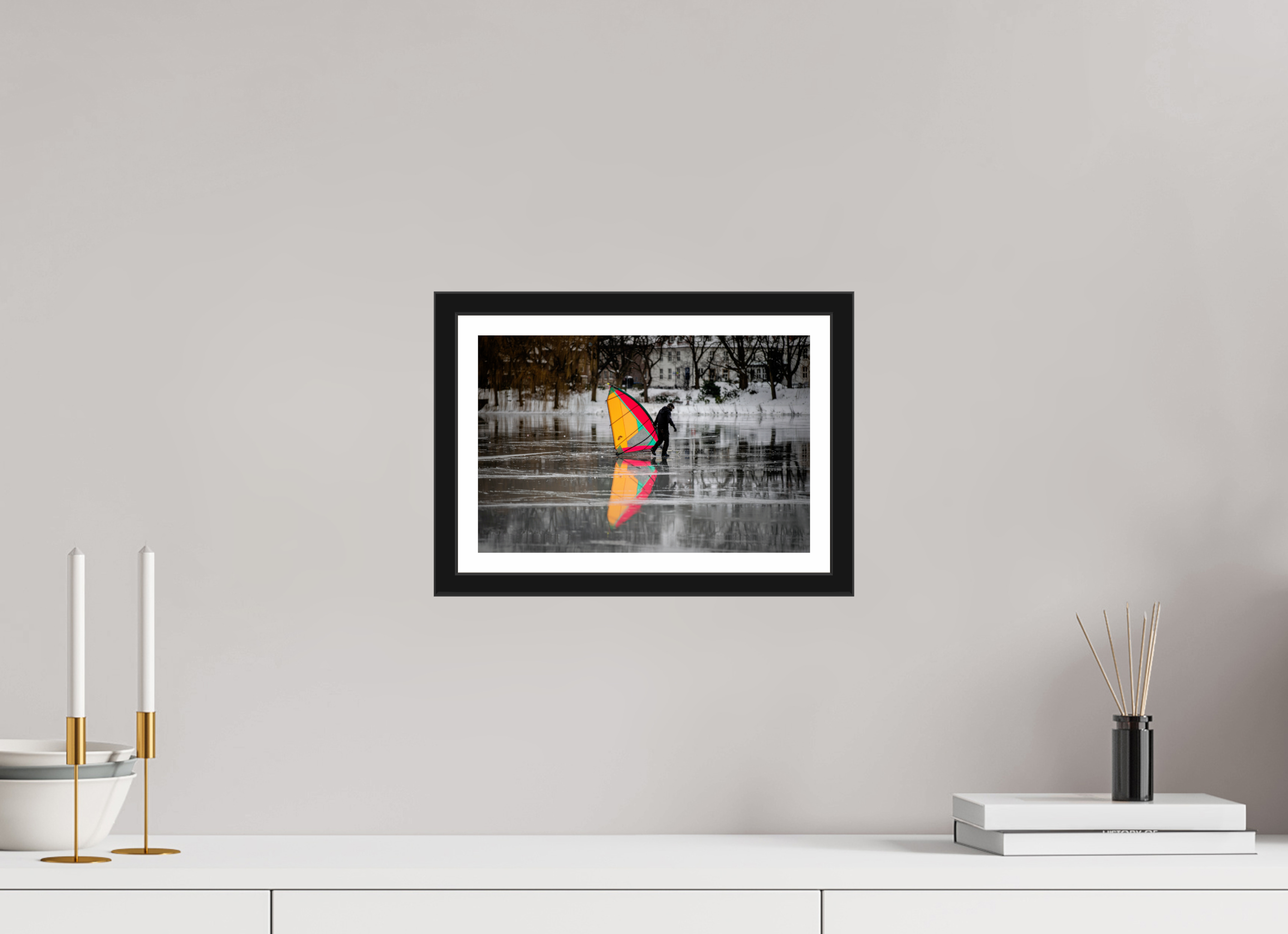 30 x 20 cm, Bern und Rand Der Eissegler