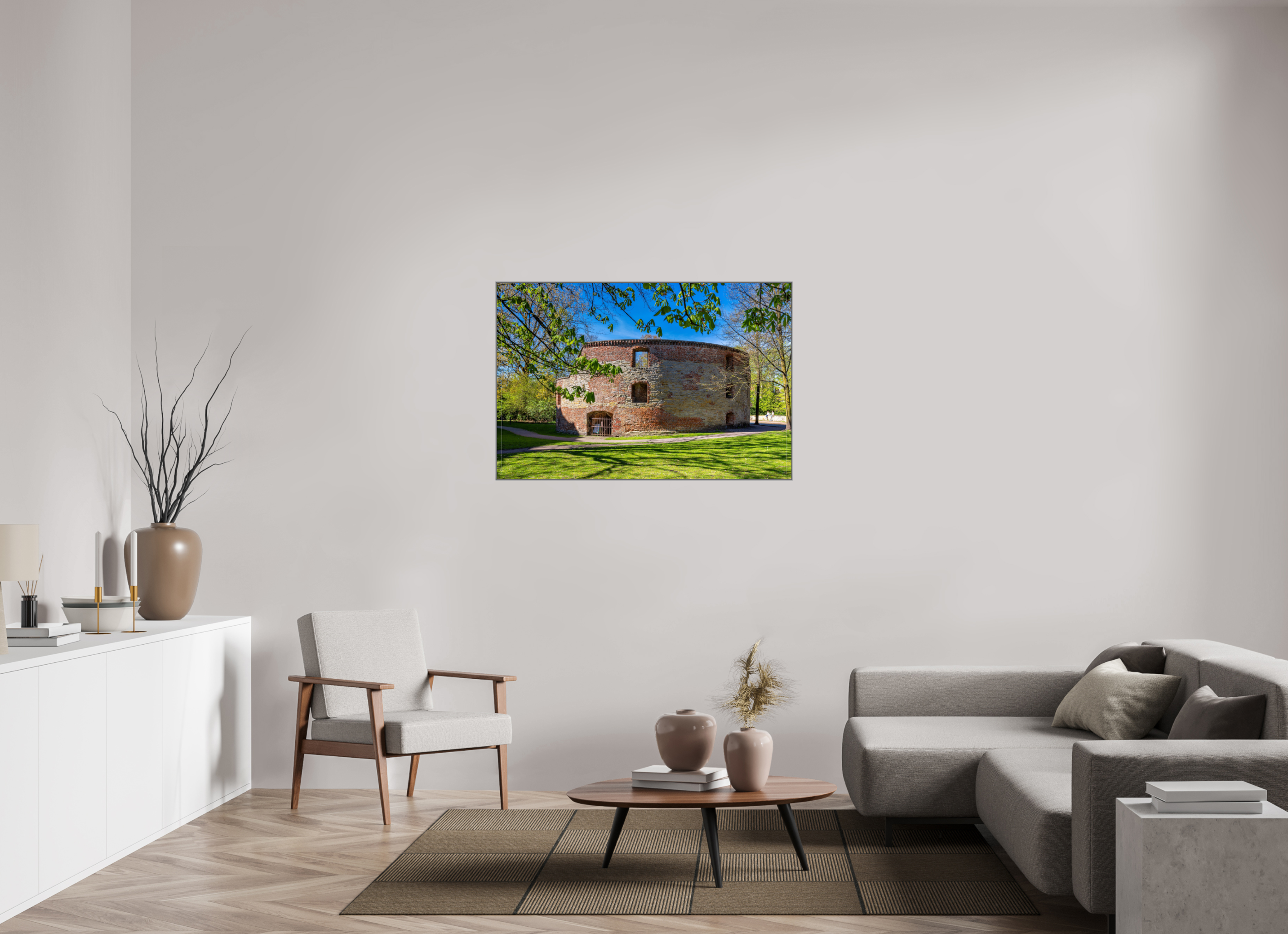 120 x 80 cm, Alurahmen 25mm Zwinger