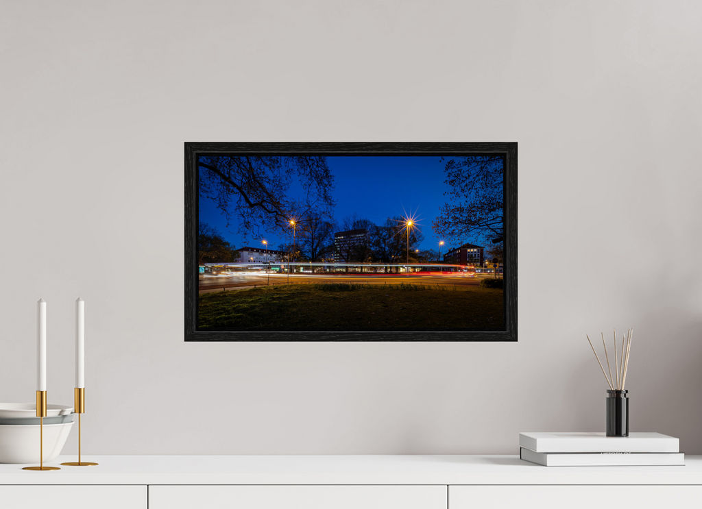 48 x 27 cm, Floater Frame Der Kreisel