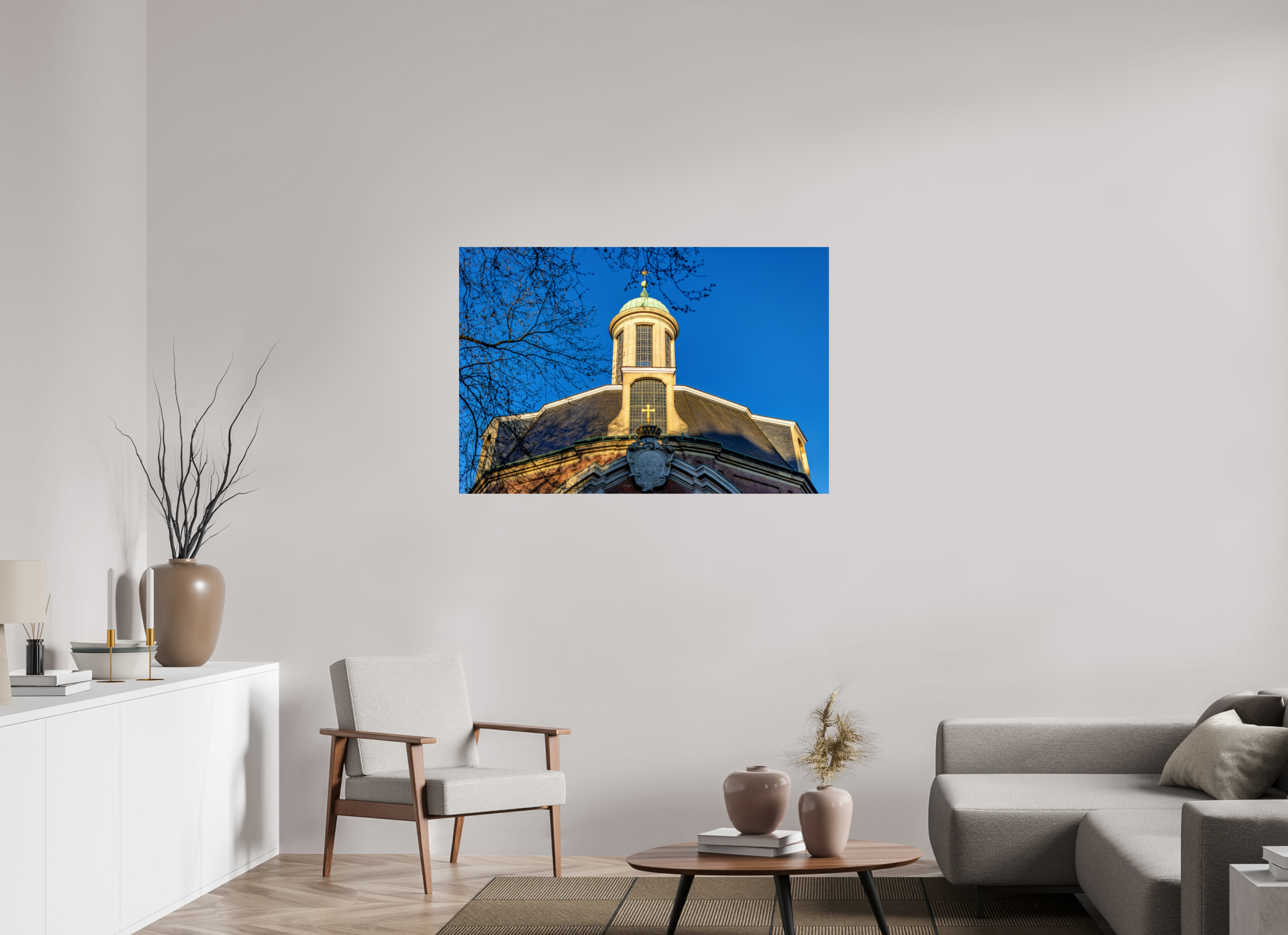 120 x 80 cm, Photo Print On Fuji Crystal DP II Clemeskirche