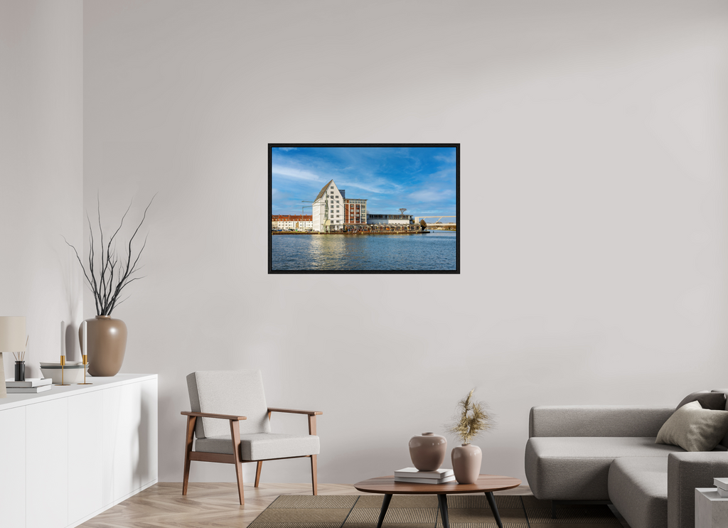 105 x 70 cm, Floater Frame Kuhr Speicher