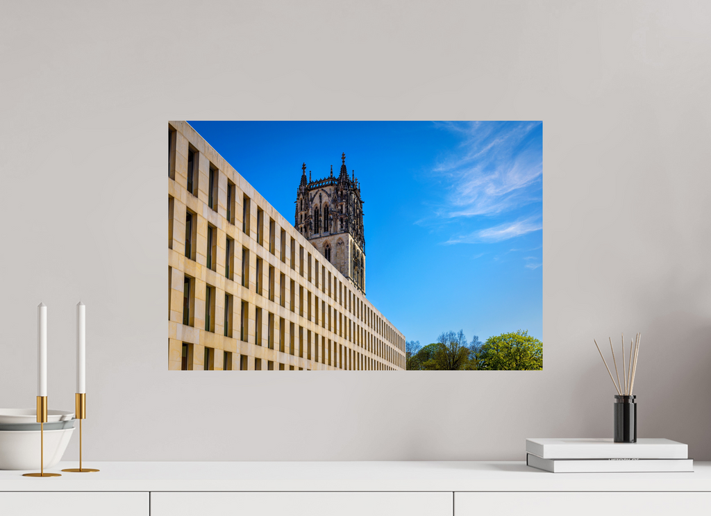 60 x 40 cm, Photo Print On Fuji Crystal DP II Überwasserkirche / Bibliothek