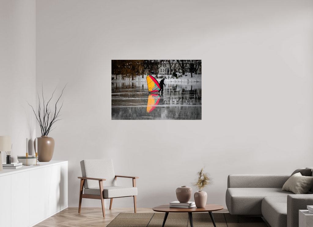 120 x 80 cm, Photo Print Under Acrylic Glass Der Eissegler