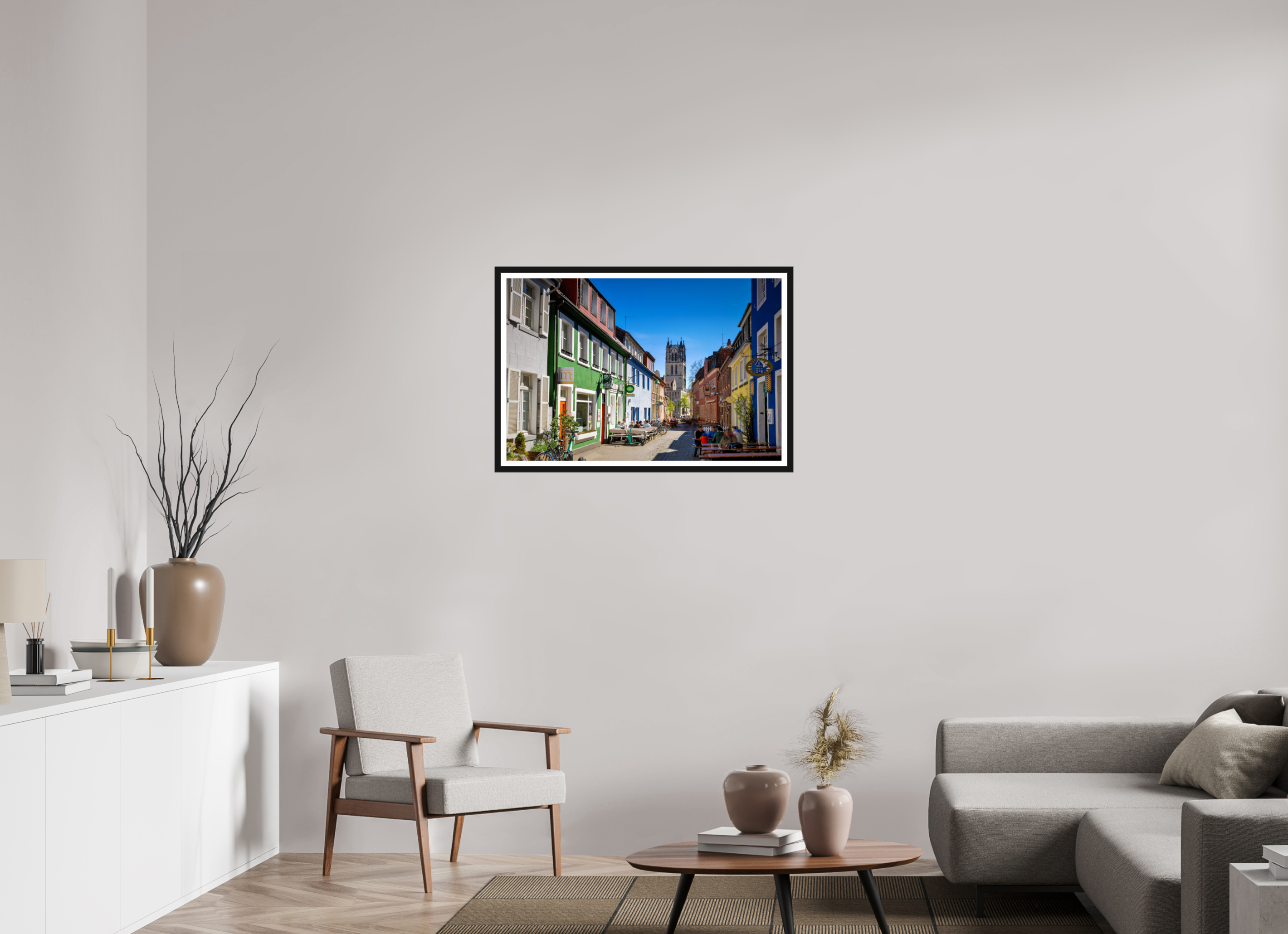 90 x 60 cm, Bern und Rand Altstadt