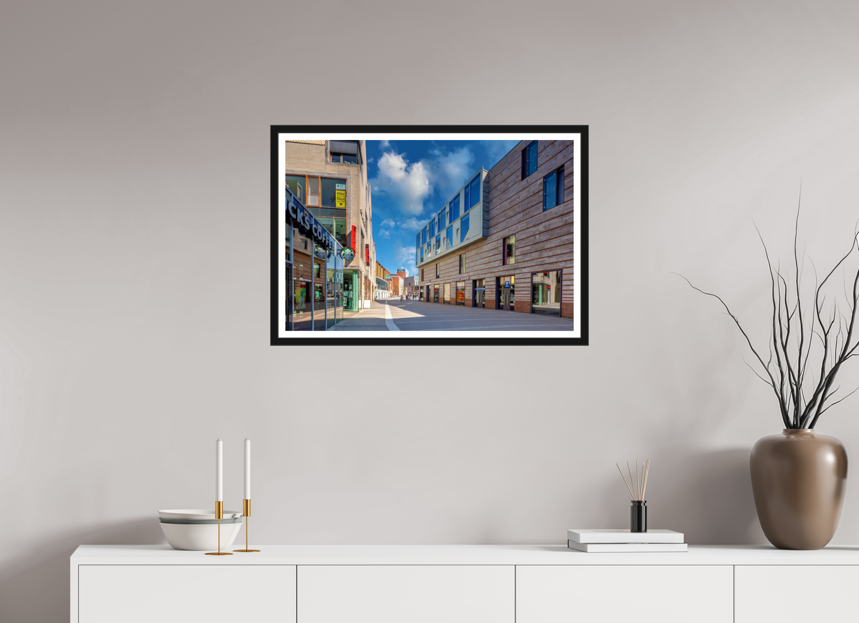 75 x 50 cm, Bern und Rand Die Stubengasse