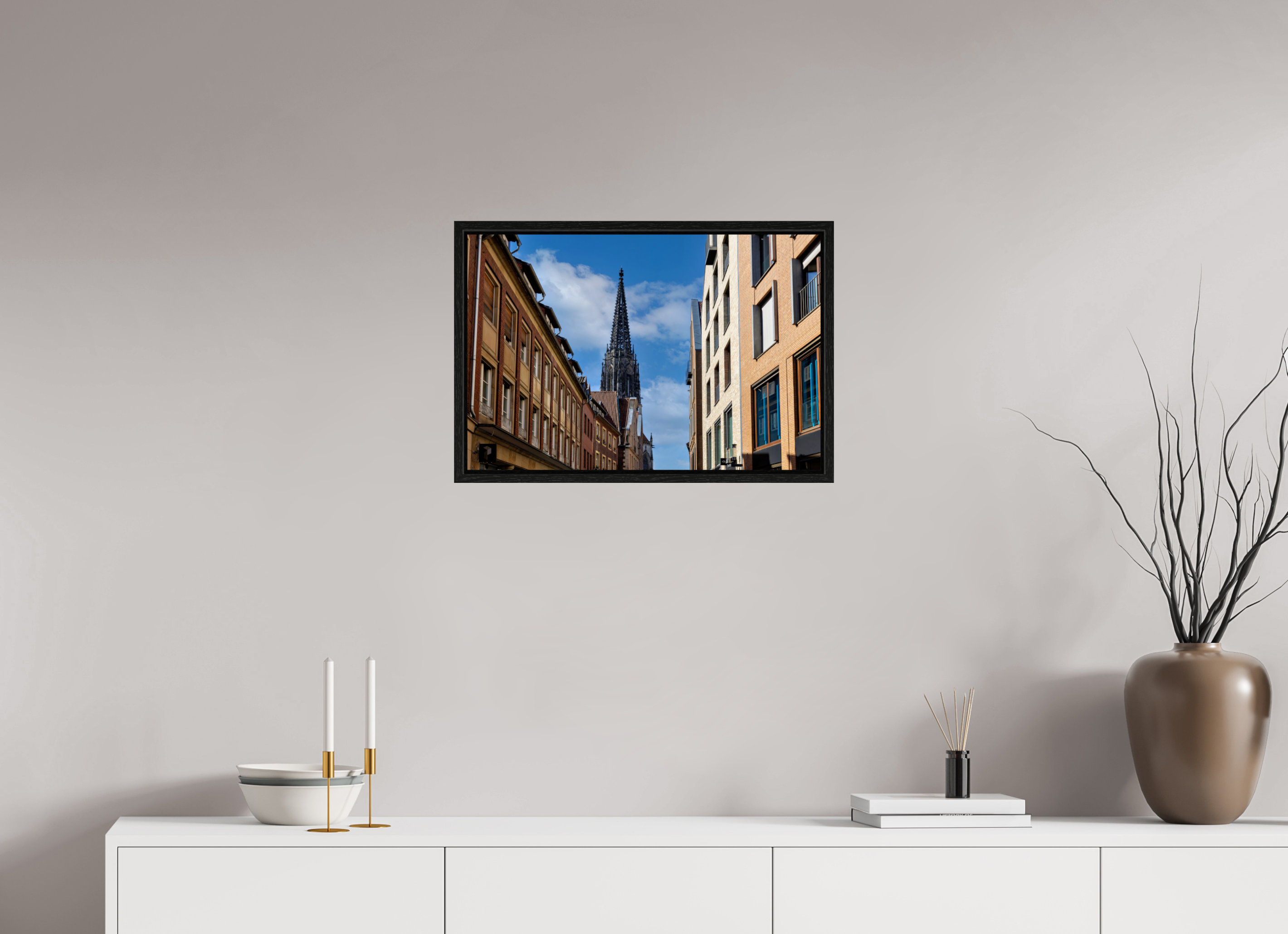 60 x 40 cm, Floater Frame Lamberti von Hörsterstr