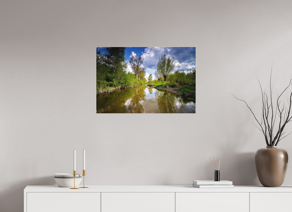 75 x 50 cm, Acrylglas Fine Art Pigmentdruck Aa Renaturierung