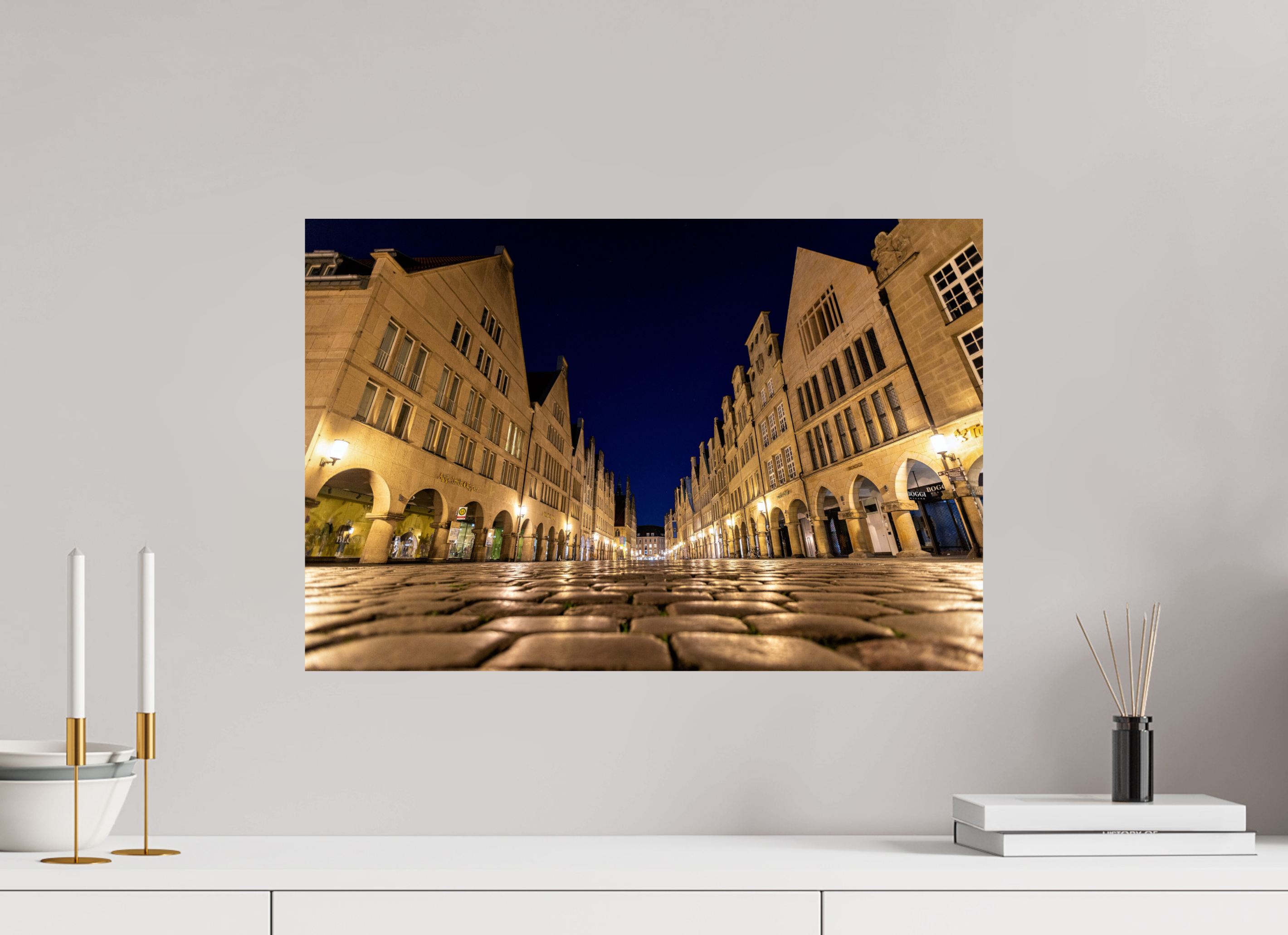 60 x 40 cm, Photo Print On Fuji Crystal DP II Prinzipalmarkt - Perspektive